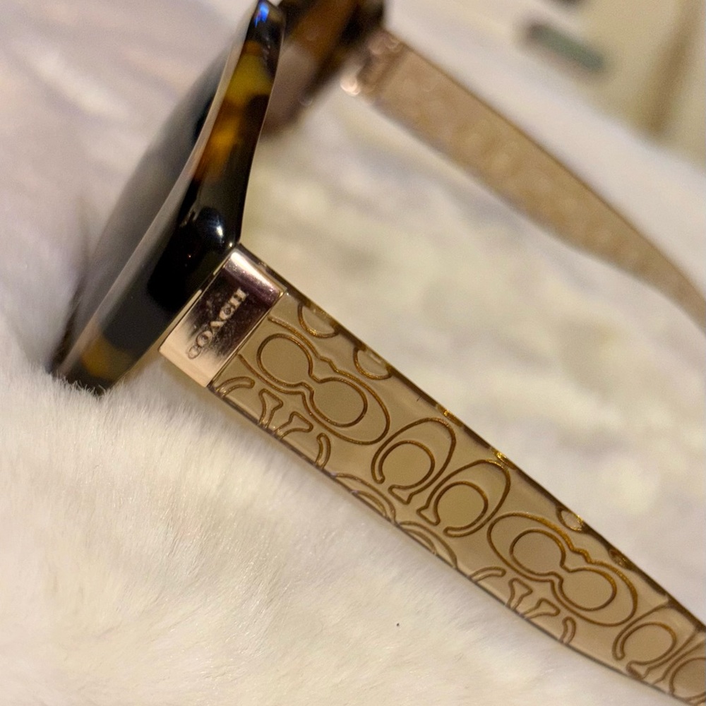 Coach | Brown Tortoise Shell Frames Tinted Lenses… - image 7